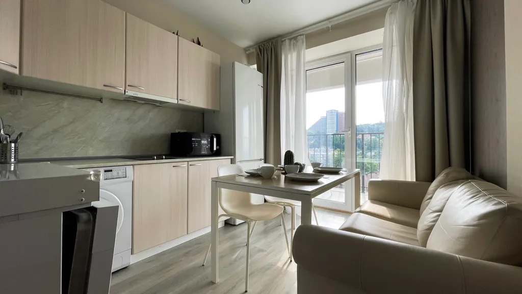 Квартира с шикарным видом на море Каравелла Португалии