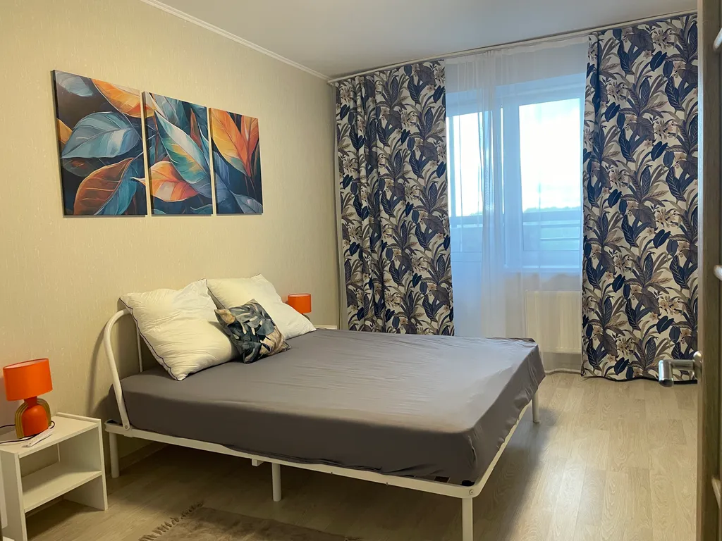 Уютная 2-комнатная квартира с двумя балконами в центре Завидово