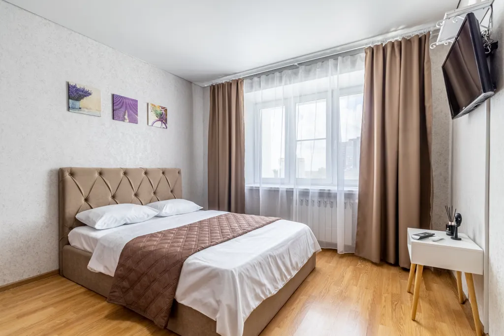 Уютная студия с видом на набережную