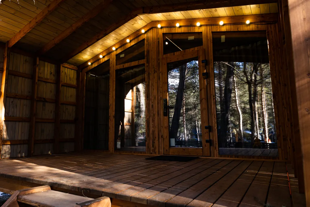 Коттедж Новый уютный дом в хвойном лесу вблизи поселка — Архыз