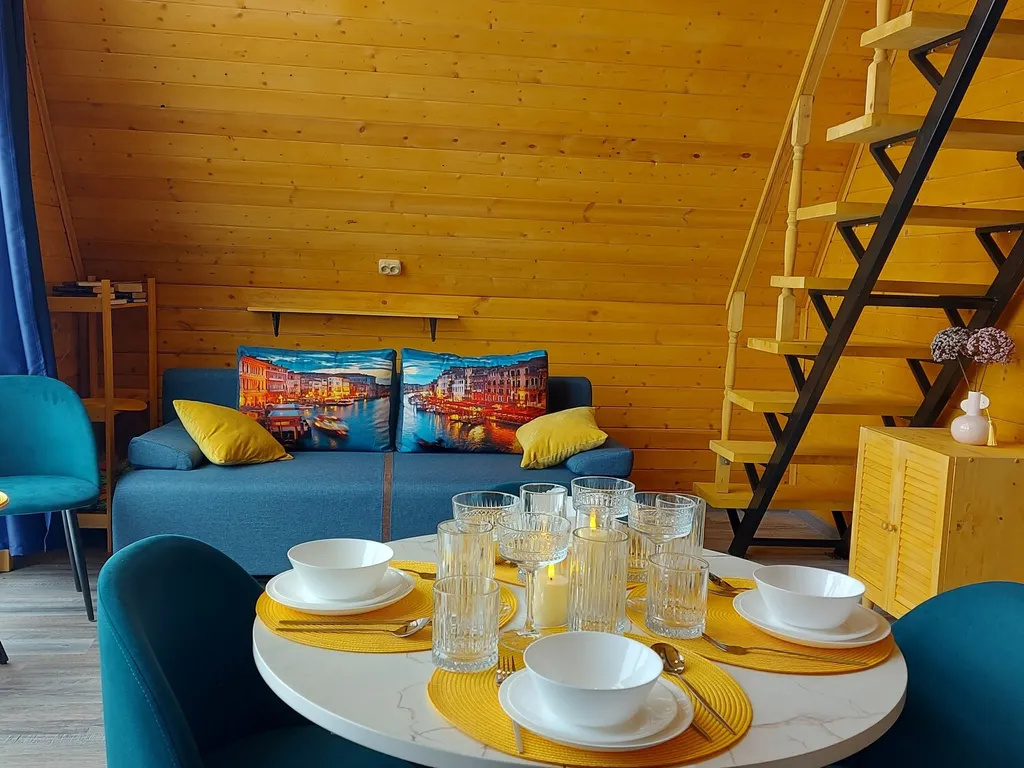 А-фрейм домик-1 в предгорье Адыгеи