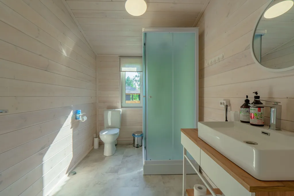 Светлый дом с панорамной гостиной