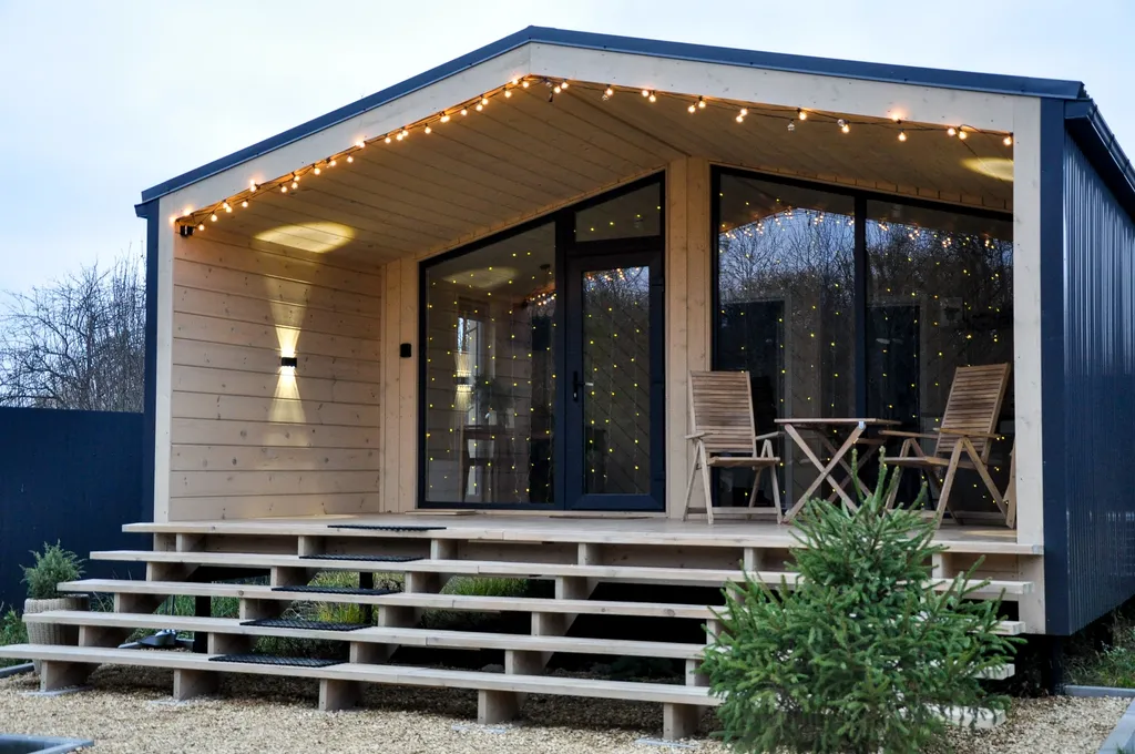 Дом у леса с русской баней