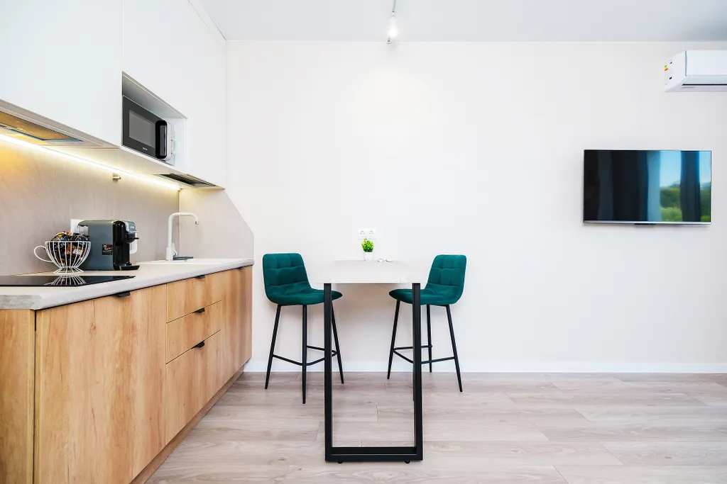 Уютная студия для двоих или с ребёнком