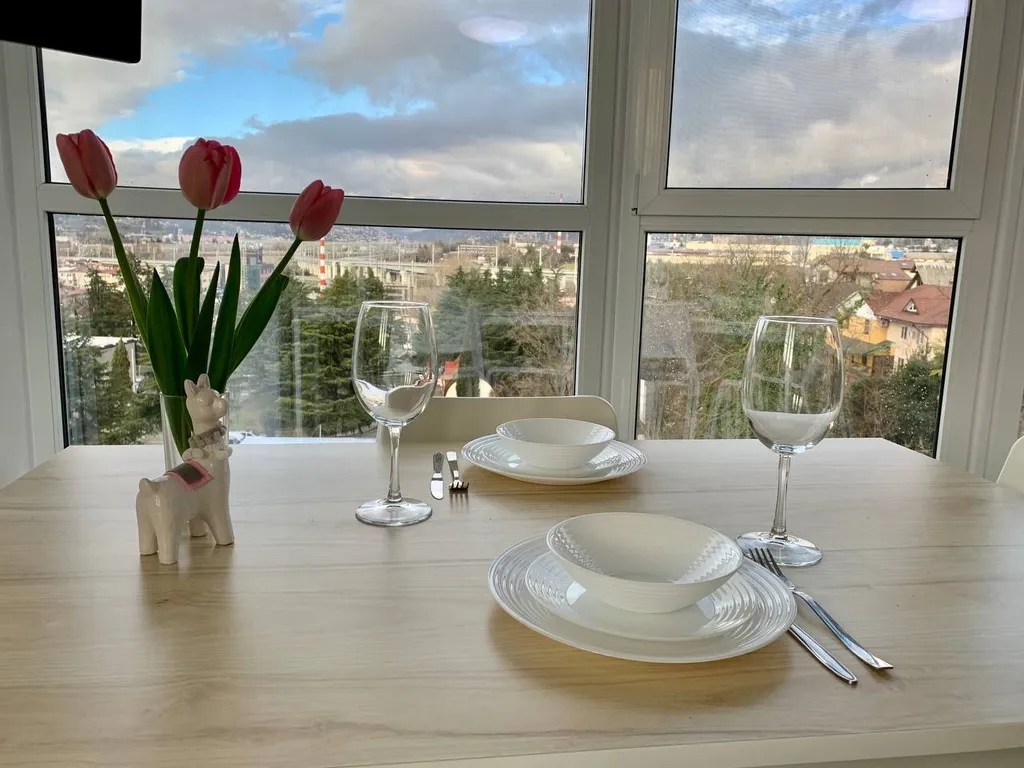 Квартира Квартира Панорамная студия с видом на горы — Сириус