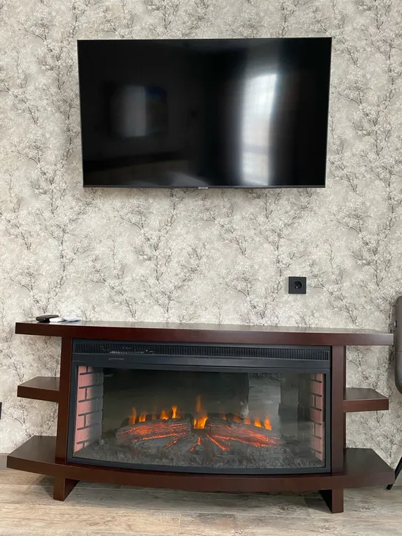 Двухкомнатный премиум апартамент с кондиционером, джакузи и камином