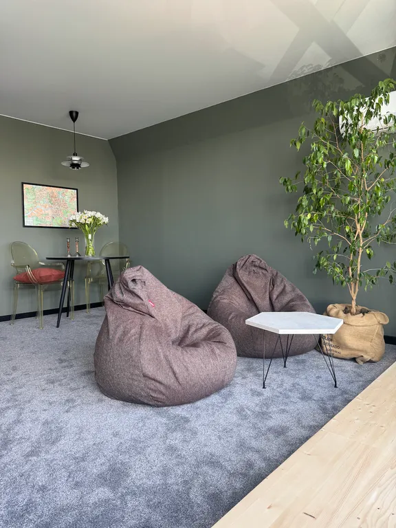 Лофт с видом на реку и порт