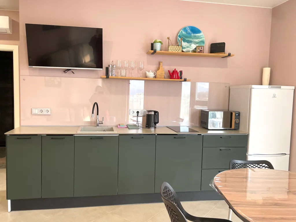 Апартамент с видом на горы