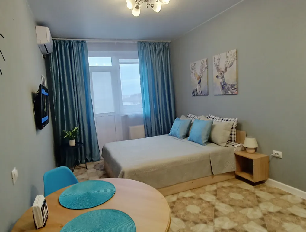 Уютная студия на Заполярной рядом с микрохирургией глаза, ККБ №2