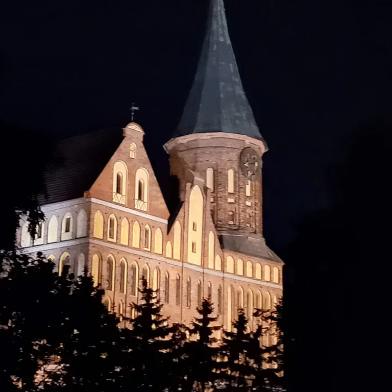 Квартира Квартира Уютная студия в мансарде рядом с Амалиенау — Калининград