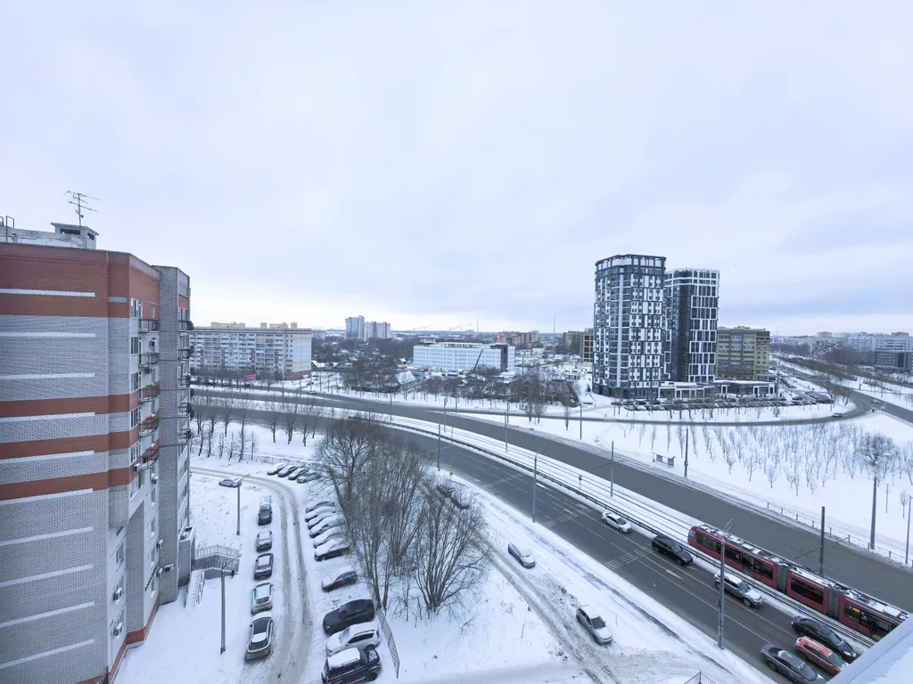 Квартира Квартира Просторная студия с панорамным видом на окрестности города — Казань