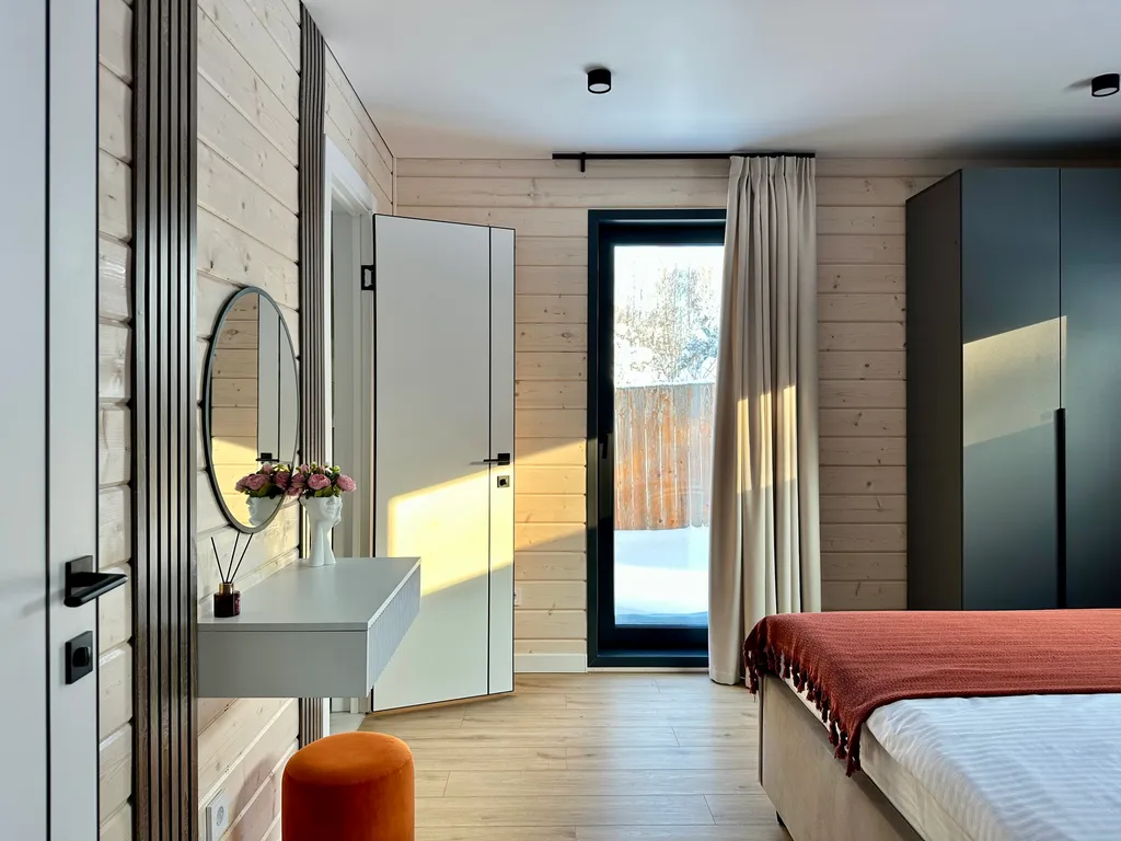 Дом ДАЧА №8 с мастер-спальней и видом на лес