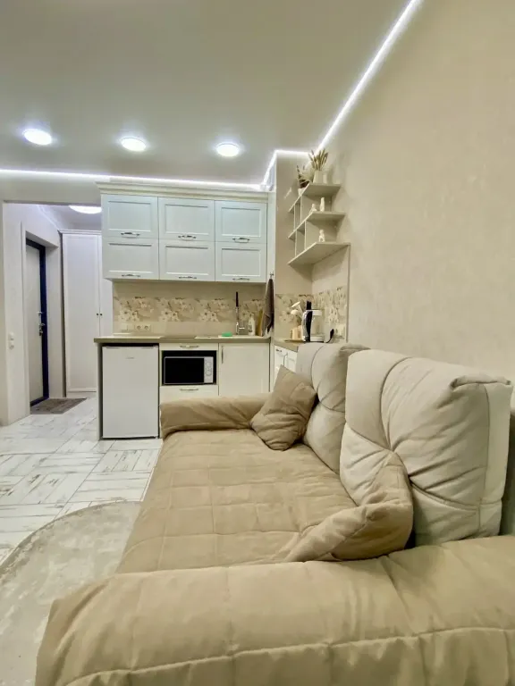 Уютная студия с видом на горы в новом ЖК в центре Белокурихи