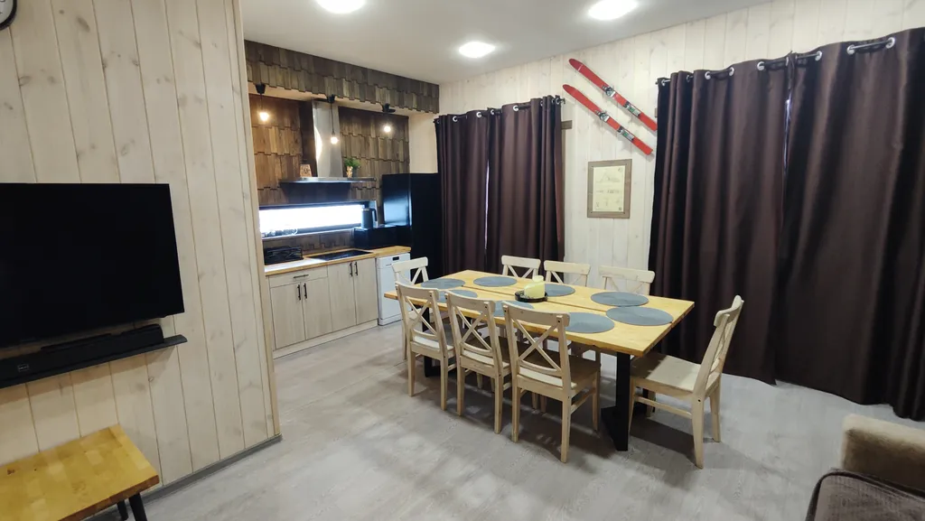 Коттедж Уютный и комфортный дом в живописном месте в 5 мин от горы — Шерегеш