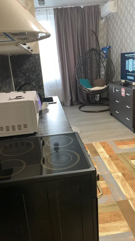 Уютная студия в центре города в тихом спальном районе