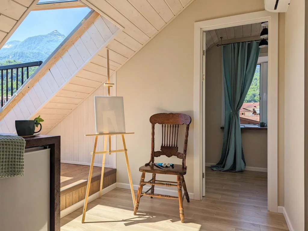 Роскошные двухуровневые апартаменты с панорамным видом на горы