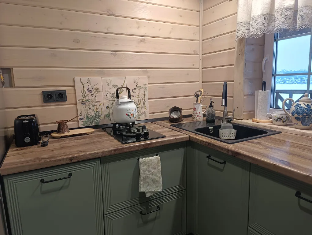 Деревенский домик с прекрасным видом