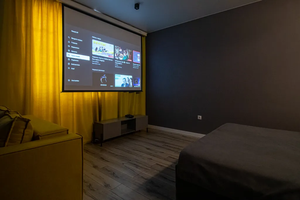 Квартира Квартира Стильный апарт с Алисой и проектором — Краснодар