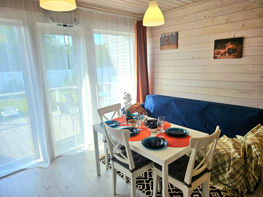 Коттедж Коттедж Шалаш с русской баней и банным чаном — Снегиревка