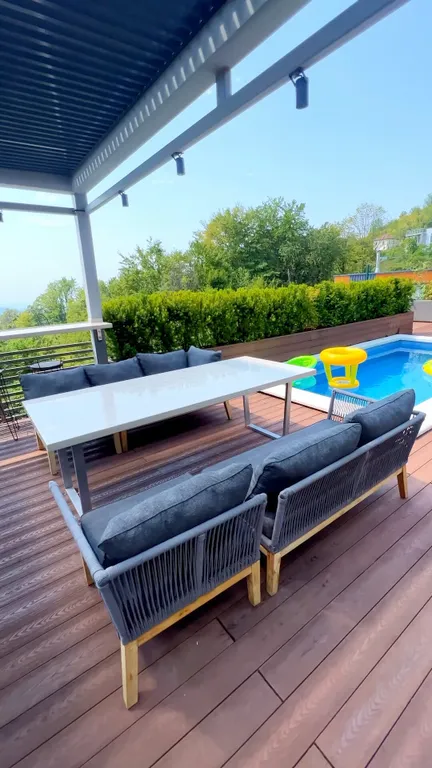 Роскошный 3-этажный дом с бассейном, видом на море и национальным парк