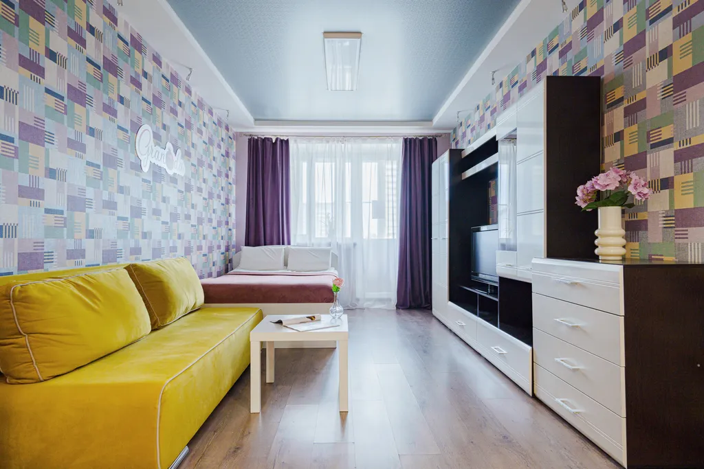 Уютная современная студия в микрорайоне ГГМ рядом с СОК Юпитер