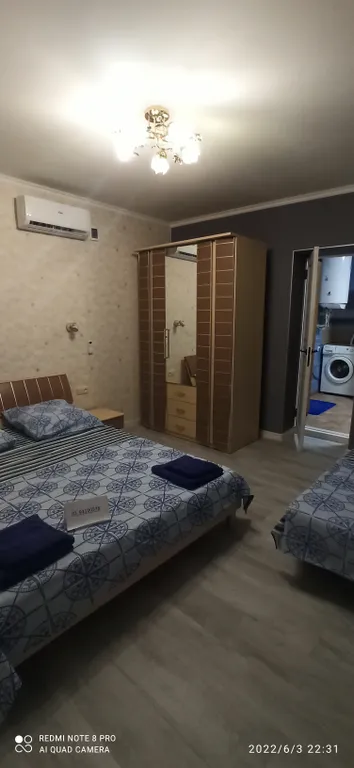 Двухкомнатный дом с личной кухней