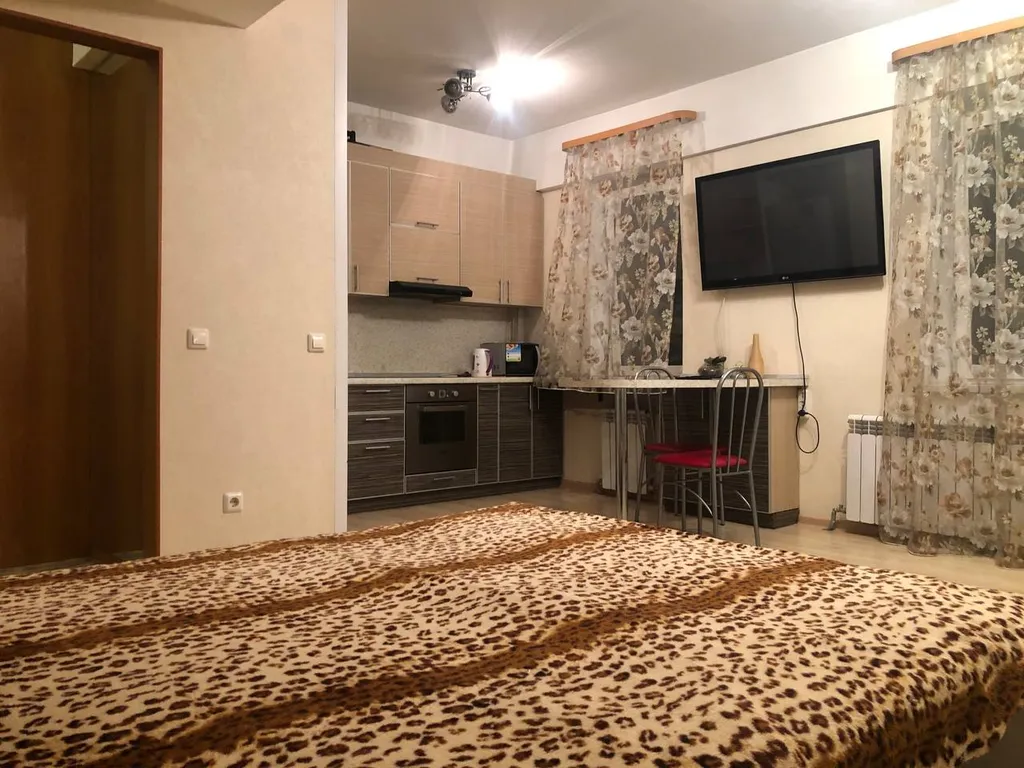 Квартира Квартира Студия с удобным расположением, не далёко от аэропорта, центра города — Иркутск