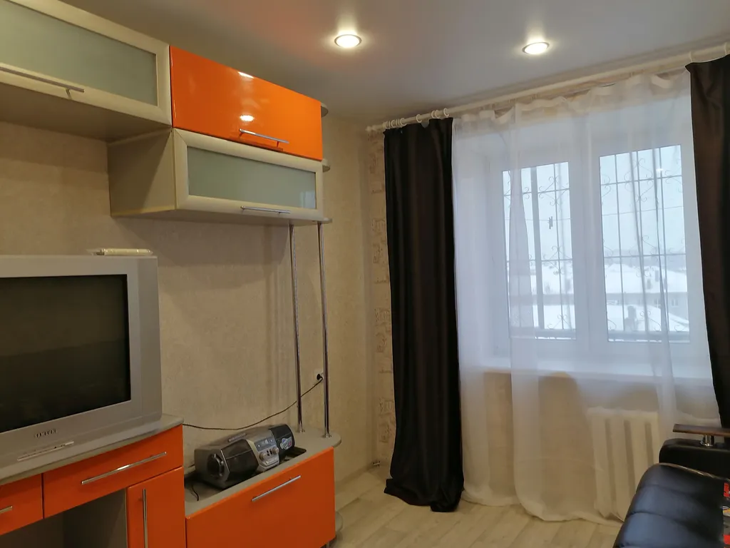 Уютная квартира в центре города, с балкона открывается вид на Волгу