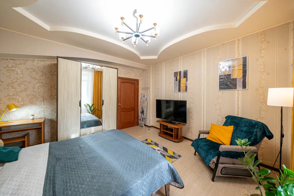 Квартира Уютная квартира с кухней-гостиной в самом центре города — Хабаровск