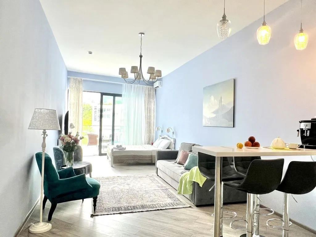 Уютная студия на первой линии моря