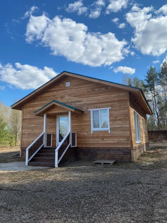 Дом на опушке с баней и видом на лес