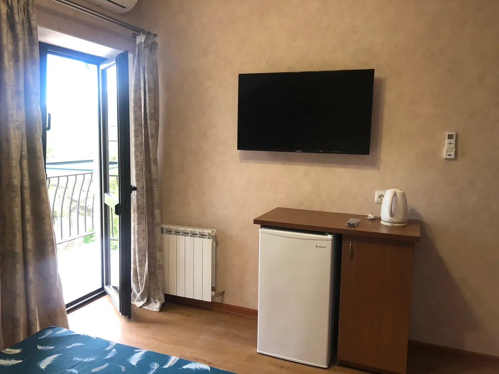 Квартира Квартира Двухместный стандарт с балконом с видом на горы и море — Геленджик