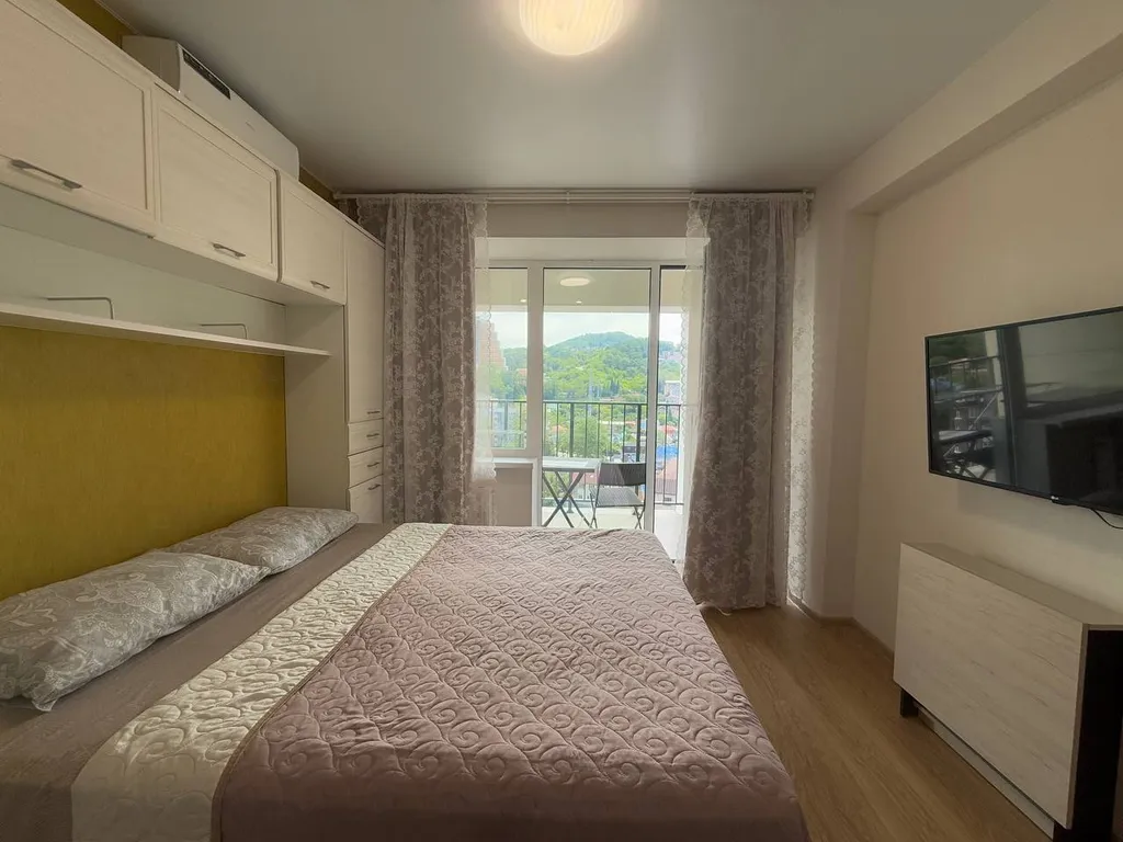 Уютная студия Магнолия с потрясающим видом на море и горы