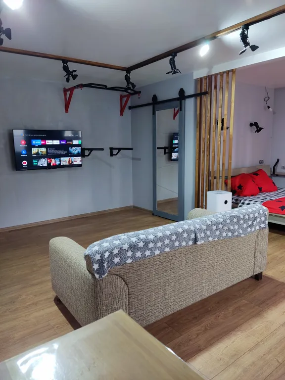 Большая студия в стиле лофт центре города