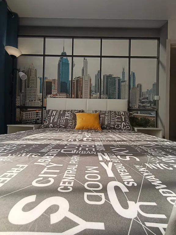 Уютная, чистая квартира с панорамным видом на город