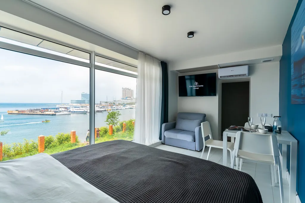 Апартаменты Панорама 360 с видом на море