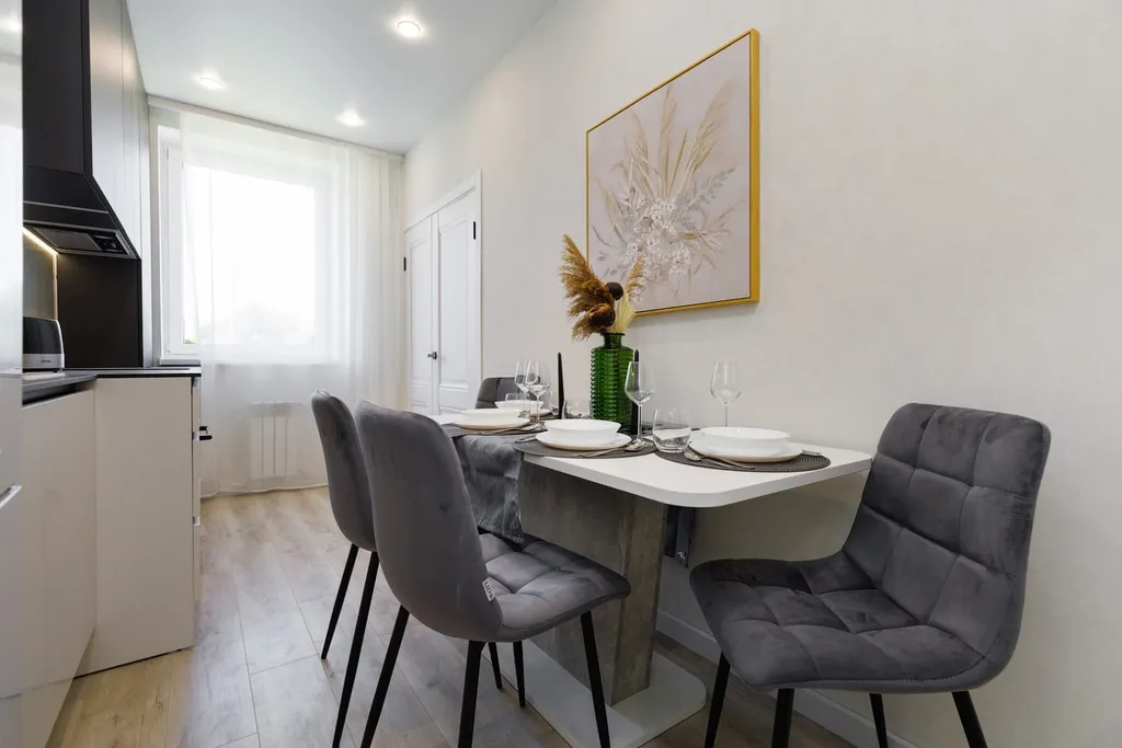 Уютная новая квартира для семьи 2, 3 человека