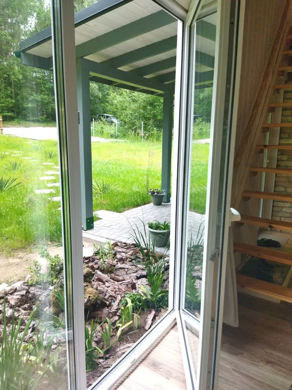 Новый уютный теплый домик с баней возле леса в 7 километрах от Гродно