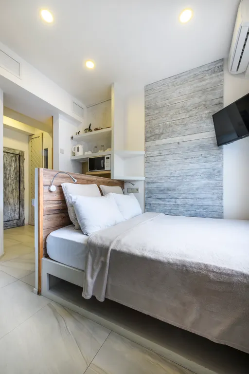 ЛАЙТ ДЖЕМ ДИЗАЙН-СТУДИЯ | 28 м²| Гипнотический вид из кровати