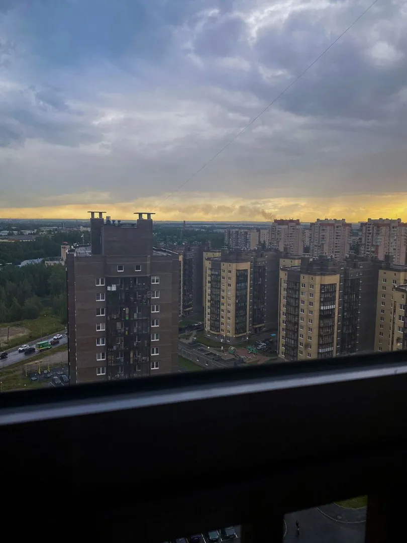Вид с балкона квартиры
