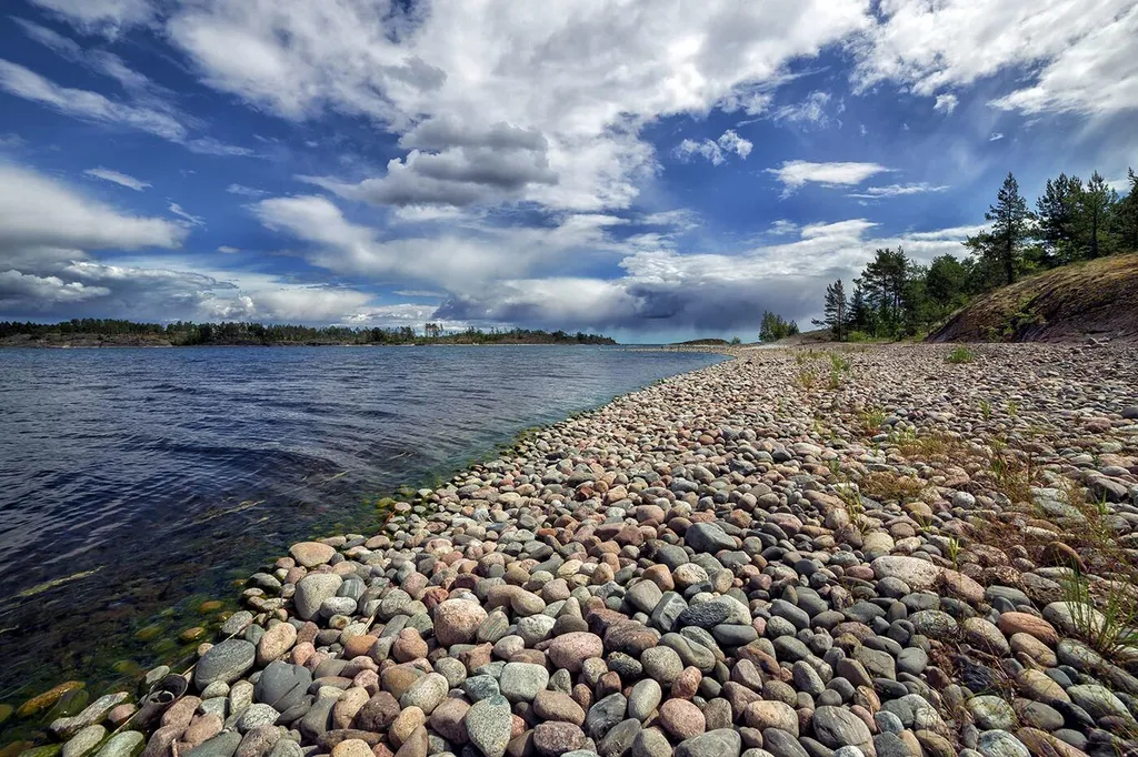 Дом с русской жаркой баней в Карелии