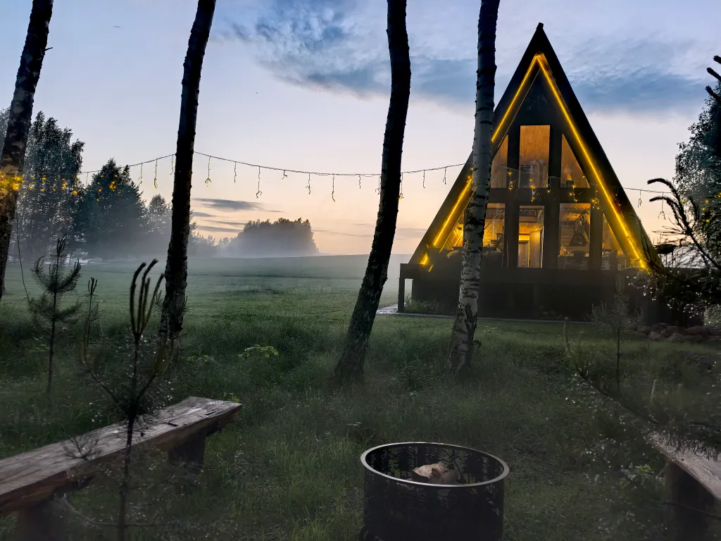 Глэмпинг 100m2 — чан, кухня, Wi-Fi
