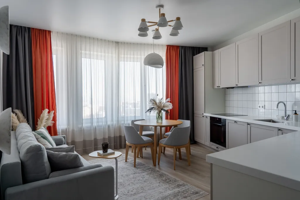 Квартира Квартира Amber apartment с видом на город — Нижний Новгород