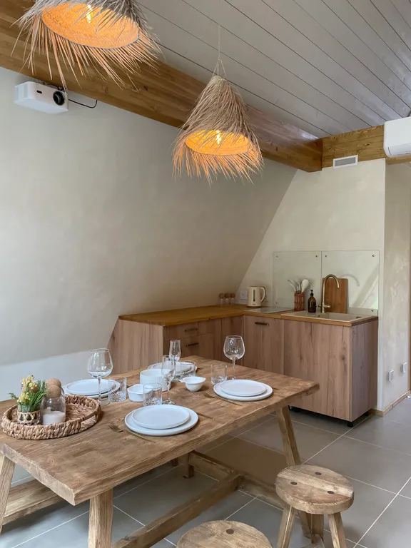 Балийский домик №2 с собственным выходом в лес