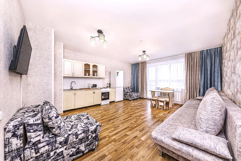 Квартира Евротрёшка до12 гостей для командированных,спортсменов и гостей города — аренда посуточно в Челябинск