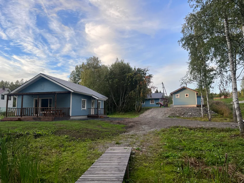 Новый, большой, уютный домик в Карелии