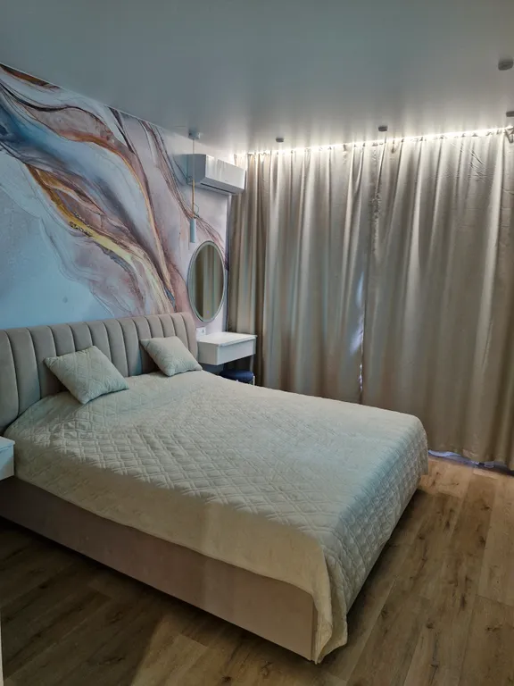 Уютная квартира на 16 этаже с видом на озеро в новом ЖК Upgrade