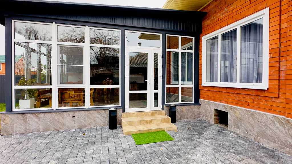 Уютный гостевой дом со своей теплой беседкой