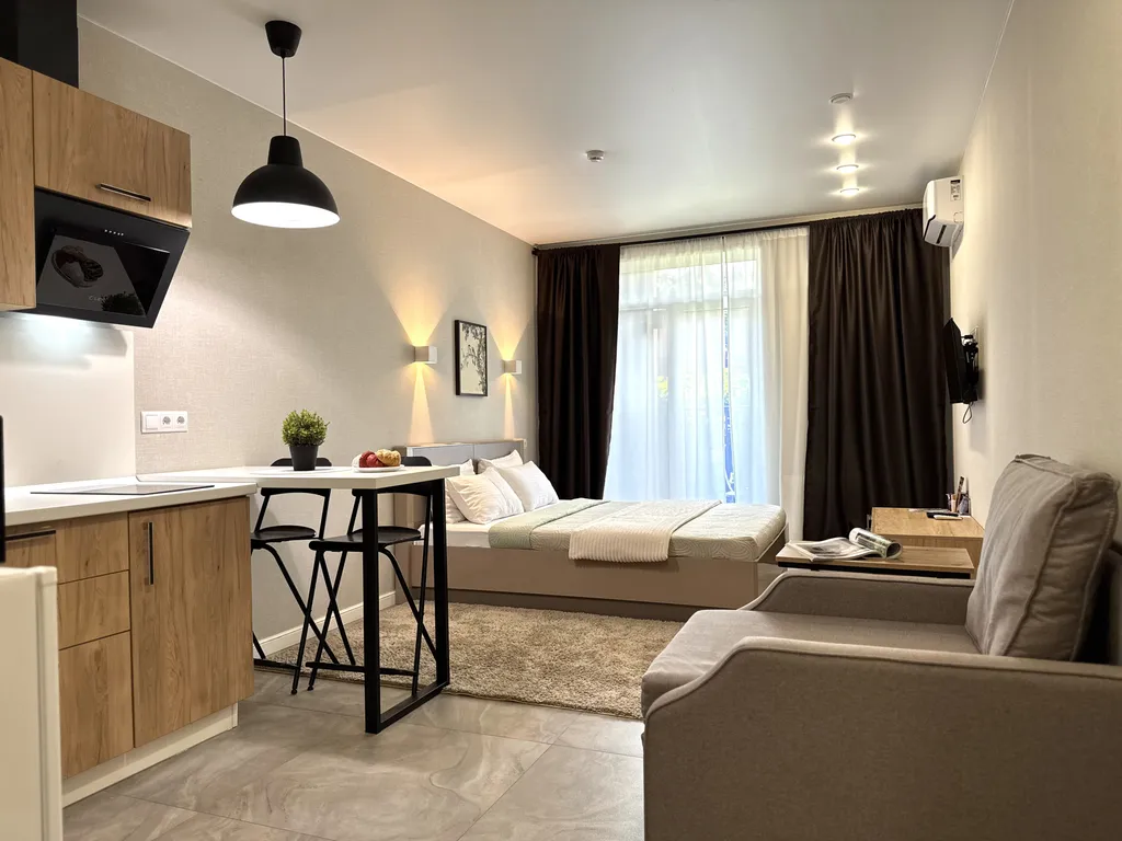 Квартира Квартира Студия для тихого, спокойного и безопасного отдыха — Анапа