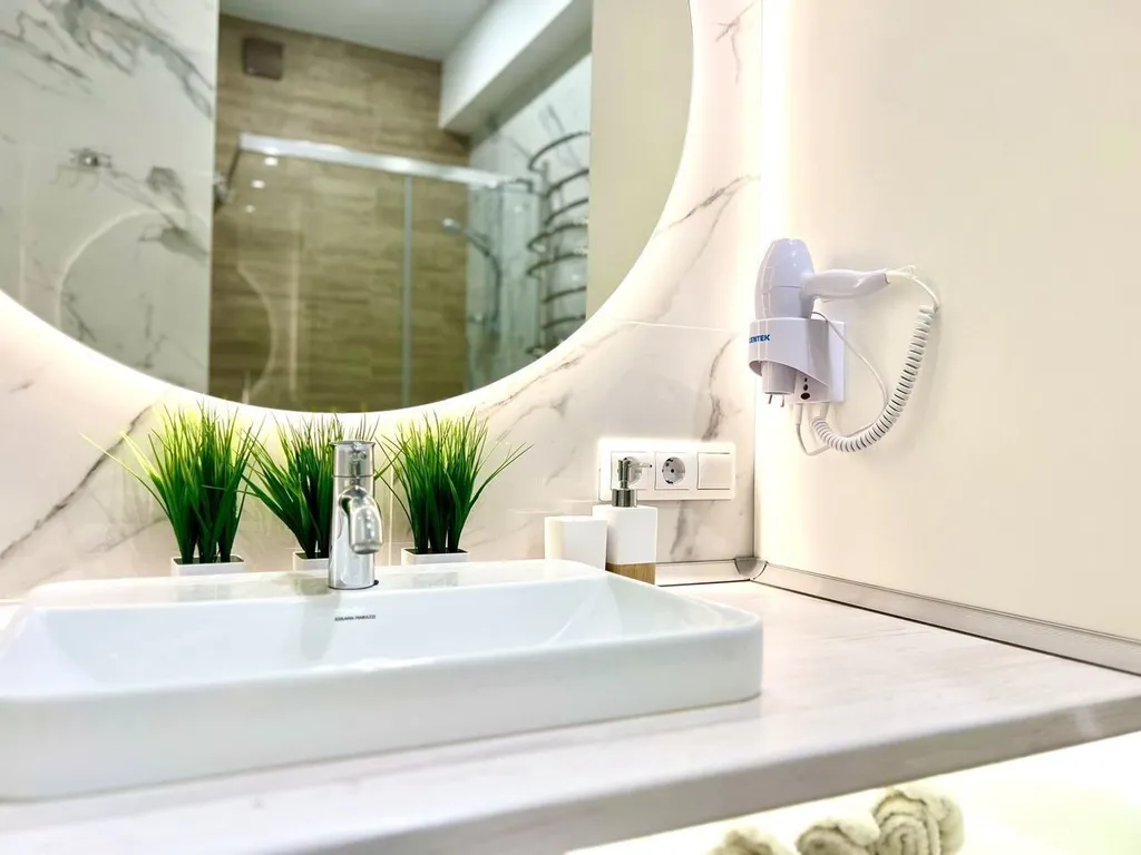 Уютная квартира с видом на горы в ЖК Шато Лувр в пгт Гурзуф